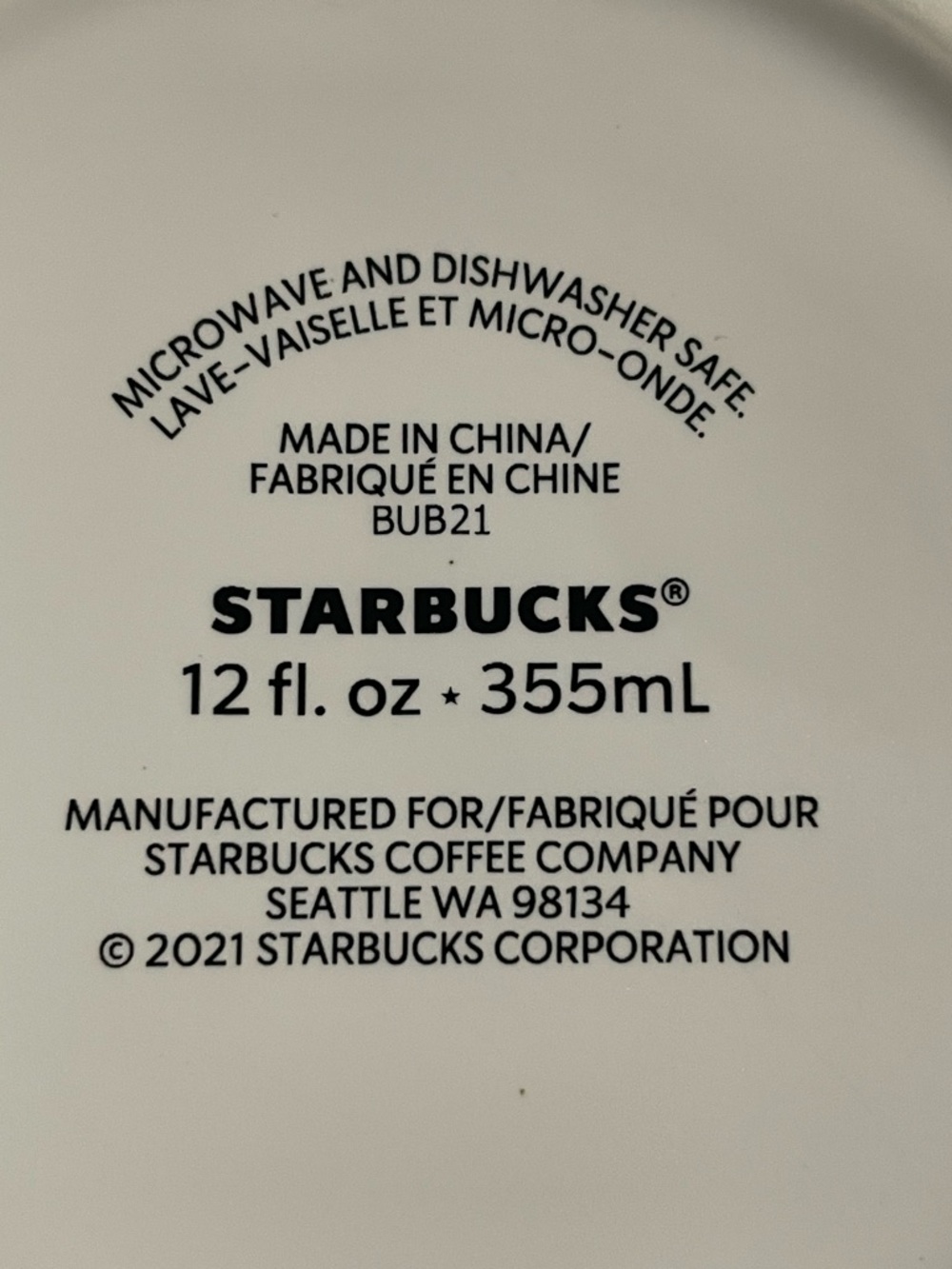 STARBUCKS: Mug - Picture 5 of 5